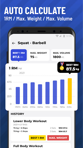Gym Workout Tracker: Gym Log Gym Workout Tracker: Gym Log